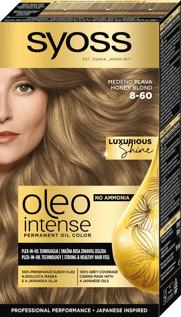 Farba za kosu SYOSS Oleo Intense 8-60 Honey B.
