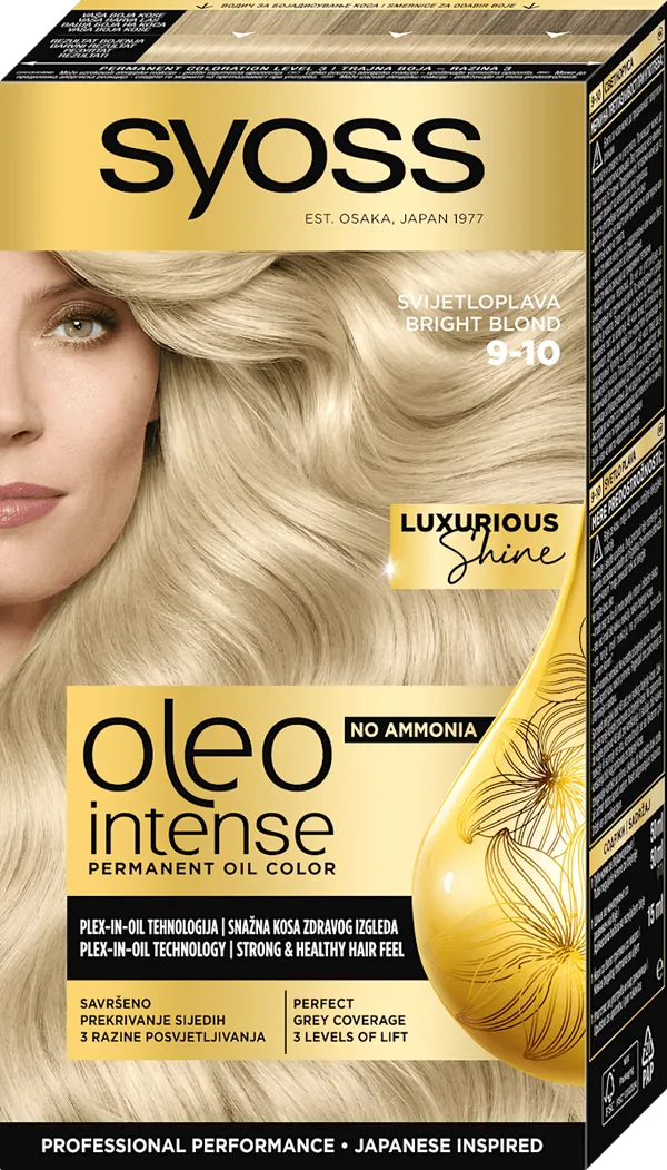 Farba za kosu SYOSS Oleo Intense 9-10 Bright Blond