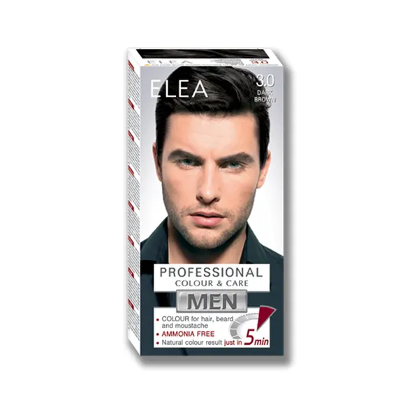 Farba za kosu za mušarce ELEA Professional Coulor&Care dark brown