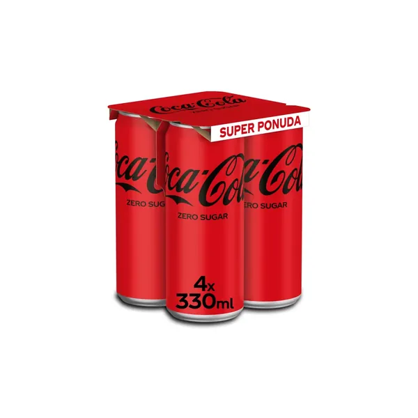 Gazirani sok COCA-COLA Zero multipak 4x0,33l