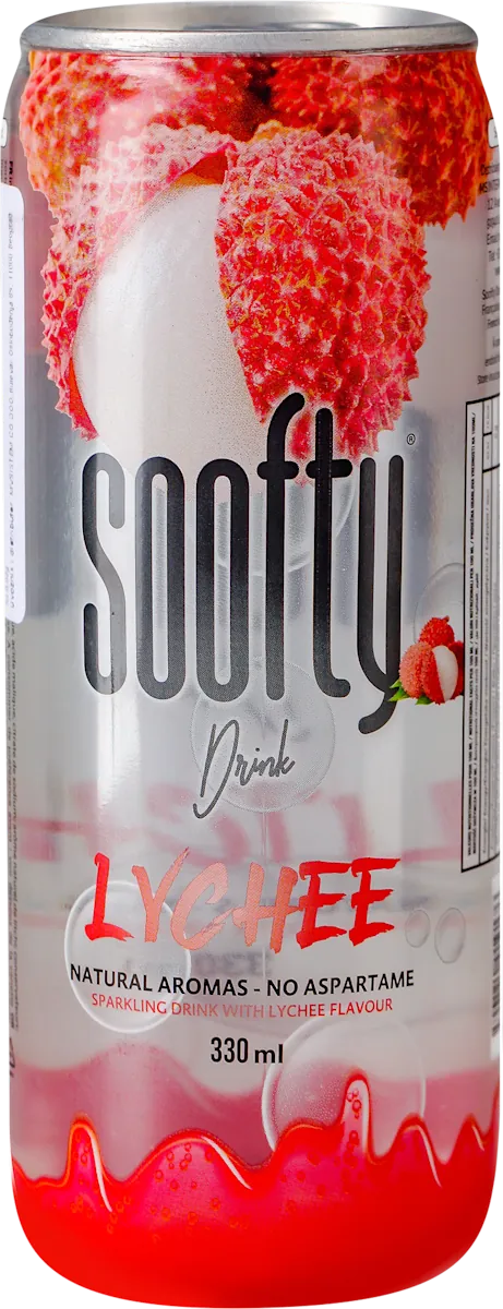 Gazirani sok SOOFTY liči 330ml