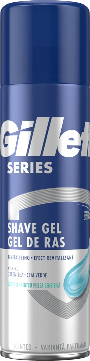 Gel za brijanje GILLETTE series revitalising, 200 ml