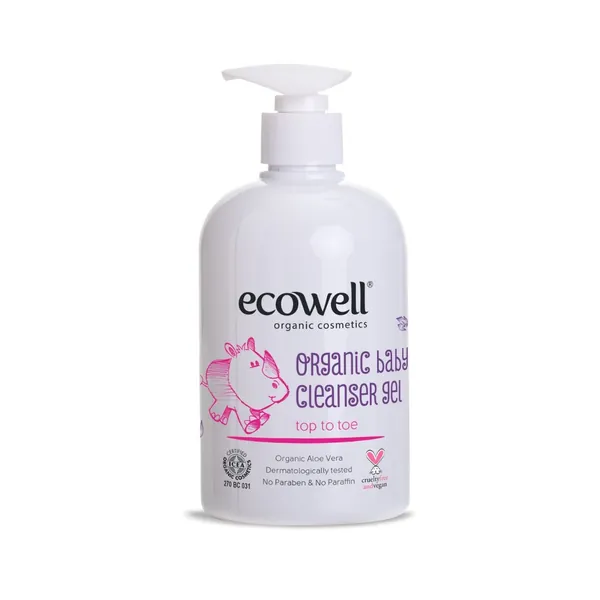Gel za čišćenje kože ECOWELL organski beba 500ml