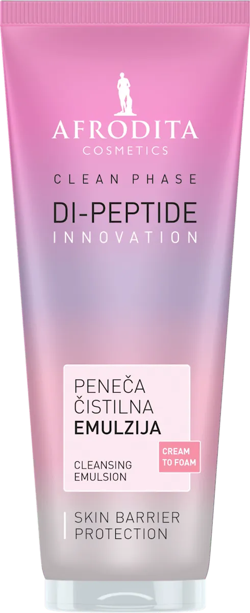 Gel za čišćenje lica AFRODITA Clean phase di-peptide emulzija za lice 100ml