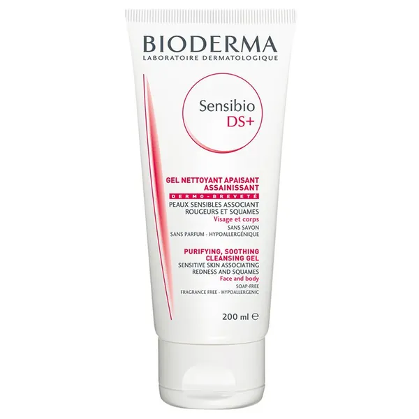 Gel za čišćenje lica BIODERMA Sensibio DS umirujući za lice i telo 200ml