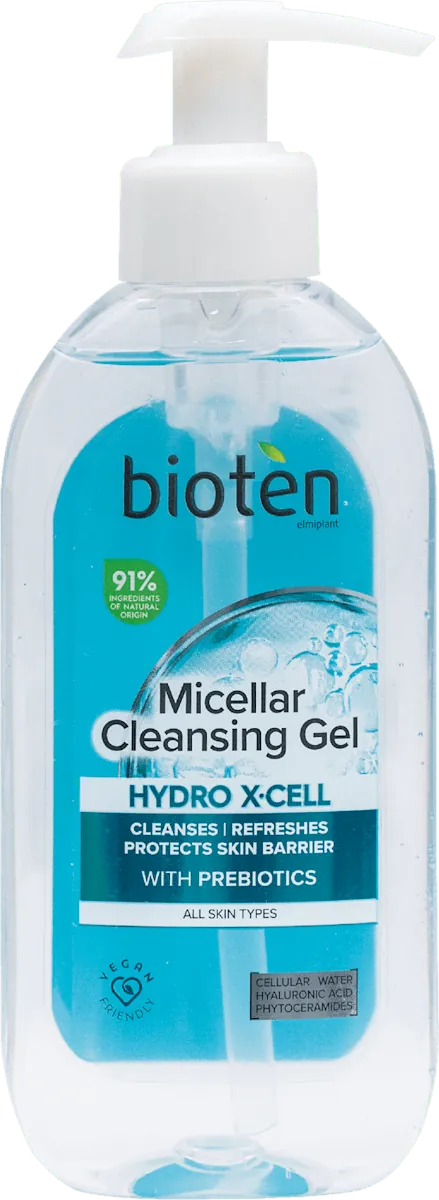 Gel za čišćenje lica BIOTEN za umivanje micellar hydro X-cell 200ml