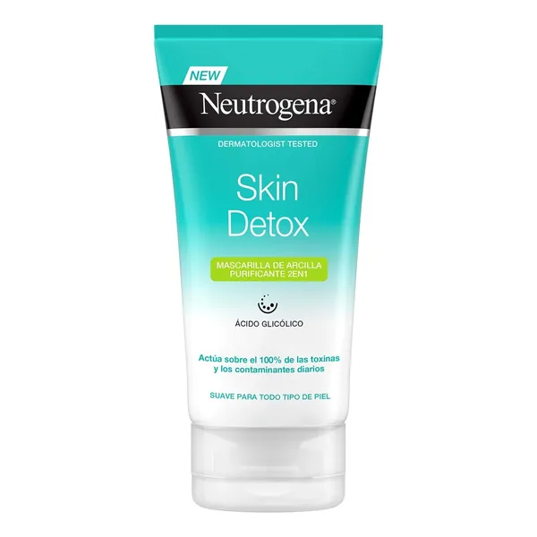 Gel za čišćenje lica NEUTROGENA gel za umivanje detox 2u1 150ml