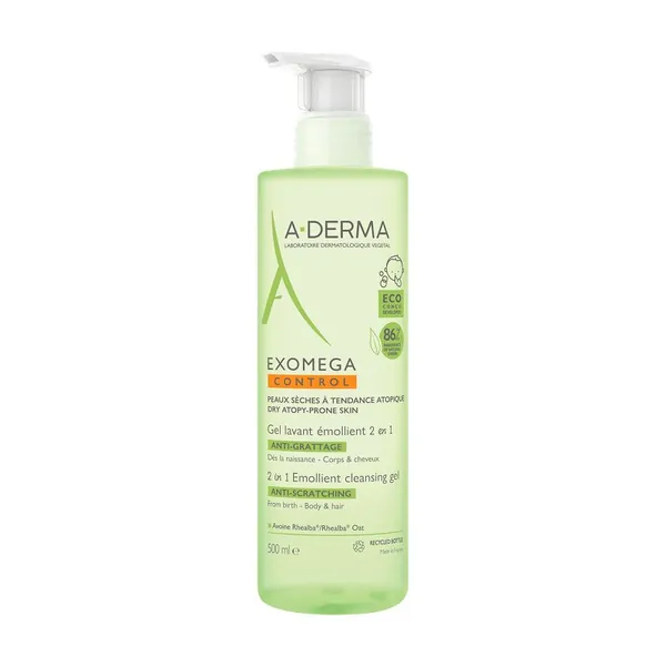 Gel za kupanje A-DERMA Exomega control 2u1 500ml