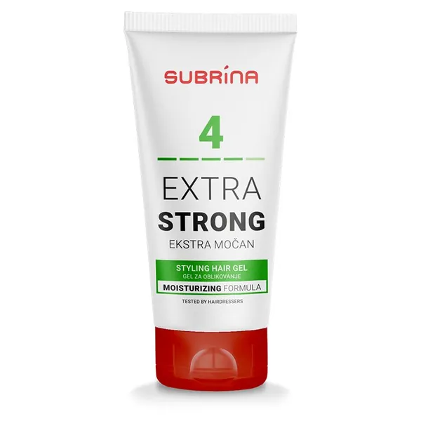 Gel za oblikovanje kose SUBRINA extra strong za učvršćivanje kose 150ml