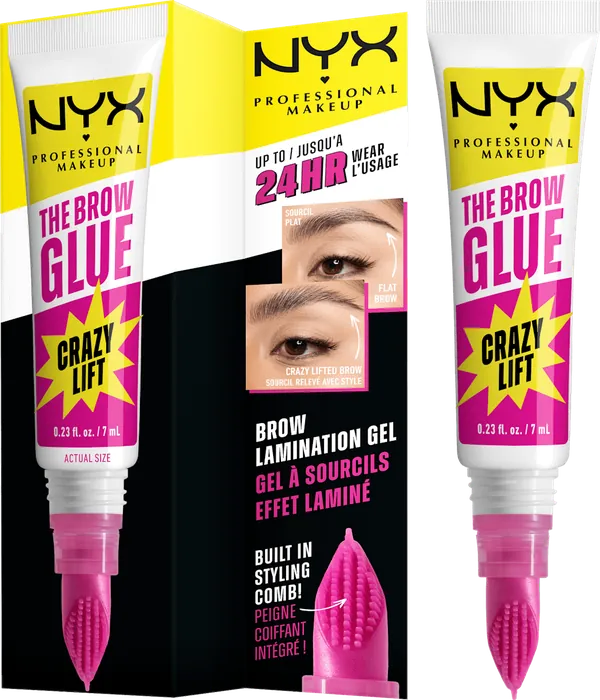 Gel za obrve NYX PROFESSIONAL MAKEUP The Brow Glue Crazy Lift