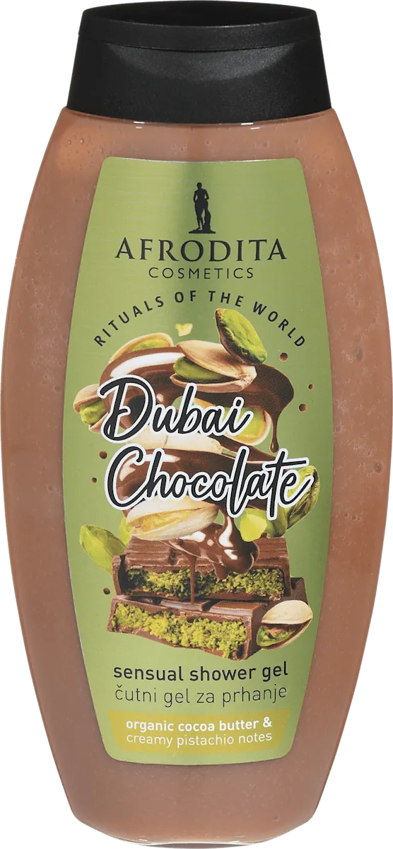 Gel za tuširanje AFRODITA Dubai chocolate 250ml