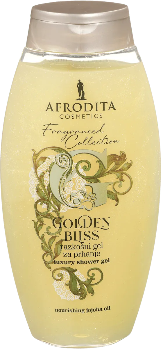 Gel za tuširanje AFRODITA golden bliss, 250ml