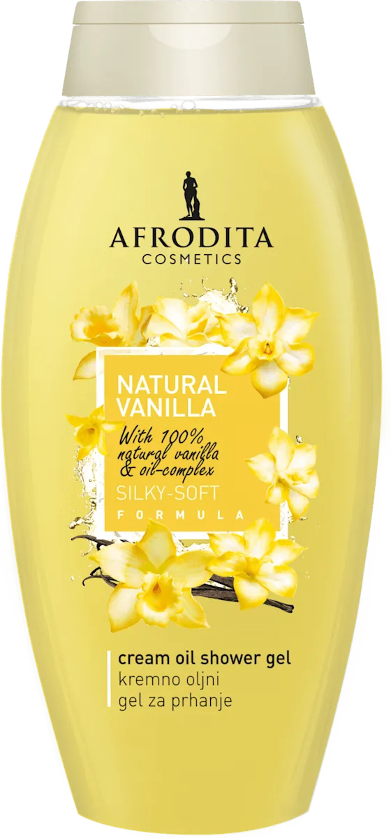 Gel za tuširanje AFRODITA Natural Vanilla 250ml