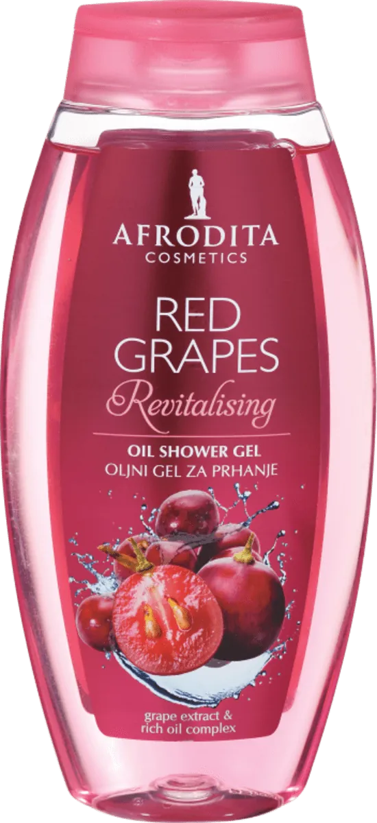 Gel za tuširanje AFRODITA Red Grapes 250ml