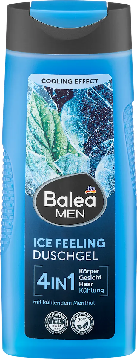 Gel za tuširanje BALEA MEN Ice feeling 4u1 300ml