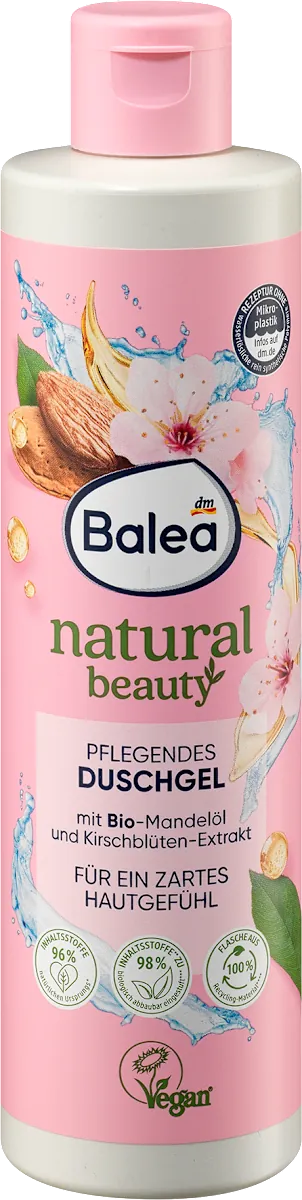 Gel za tuširanje BALEA Natural beauty badem i trešnja 250ml