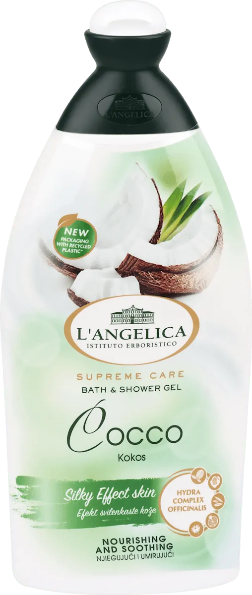 Gel za tuširanje L'ANGELICA kokos 500ml