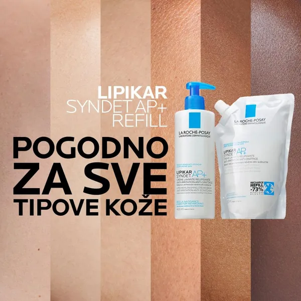 Gel za tuširanje LA ROCHE POSAY lipikar gel kremasti obogaćen lipidima za pranje osetljive suve kože, 200 ml