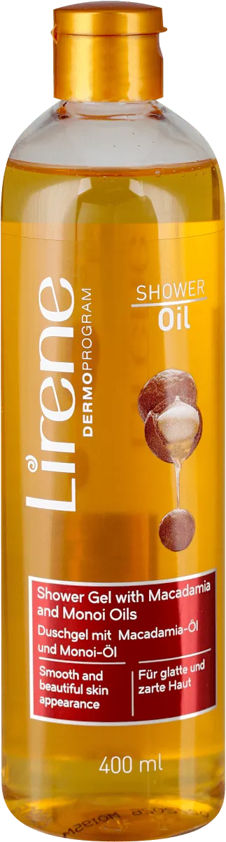 Gel za tuširanje LIRENE Makadamija monoi ulje 400ml