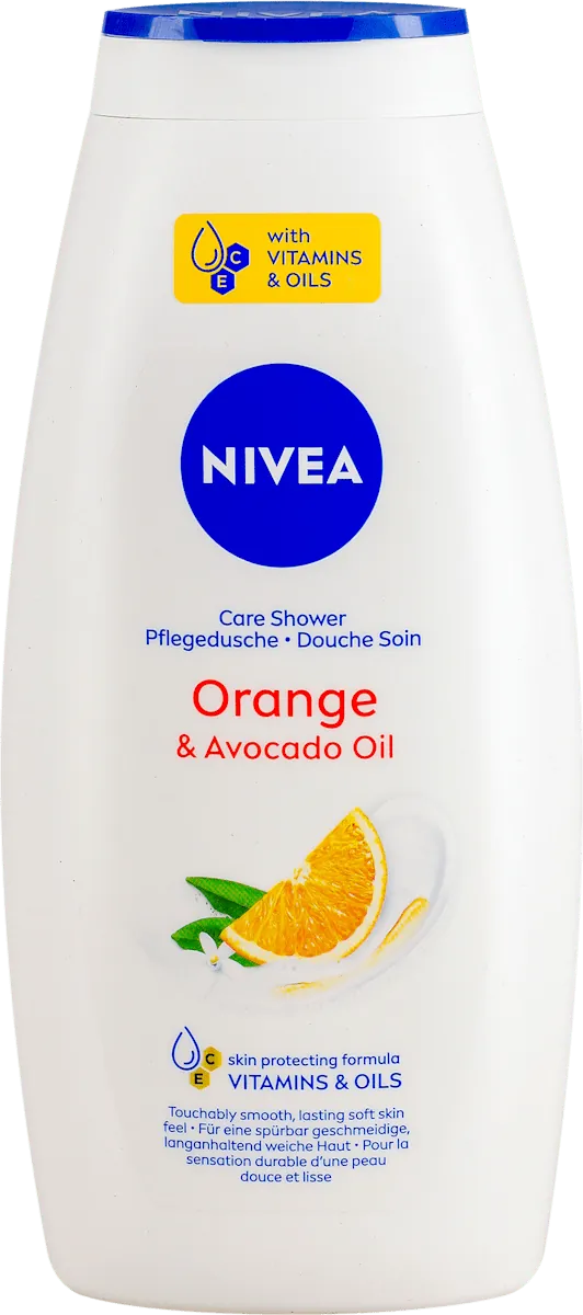 Gel za tuširanje NIVEA care & oranges 750ml