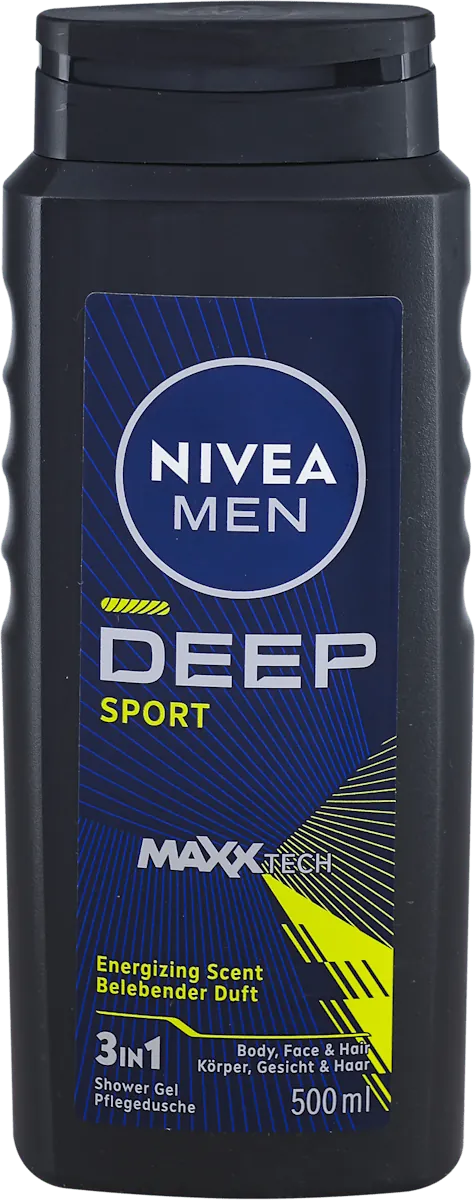 Gel za tuširanje NIVEA MEN deep sport 500ml
