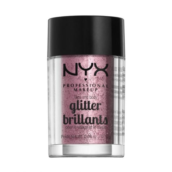 Gliter NYX Professional Makeup Gliter za lice i telo 02-Rose