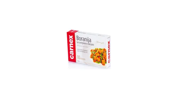 Gotova jela CARNEX Boranija sa svinjskim mesom 400g