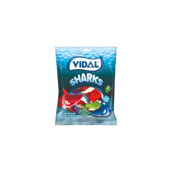 Gumene bombone VIDAL sharks 90g
