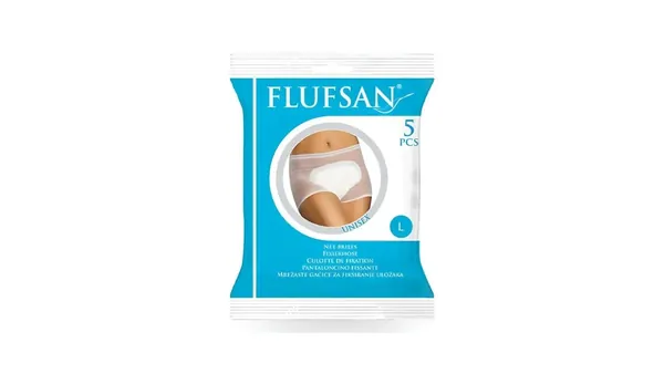 Higijenske mrežaste gaćice FLUFSAN braon L 5kom