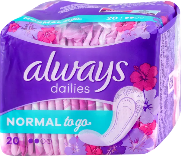 Higijenski ulošci ALWAYS Dailies normal to go higijenski 20kom