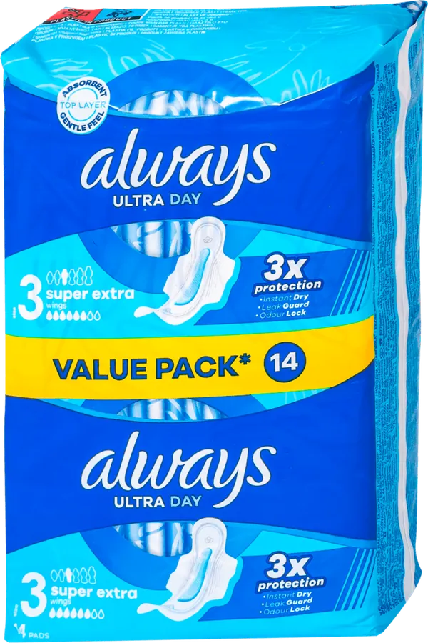 Higijenski ulošci ALWAYS Ultra Day & Night duo pack 14 komada