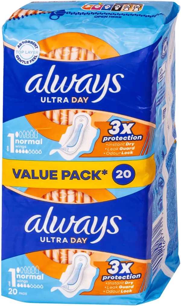 Higijenski ulošci ALWAYS Ultra Normal Plus duo pack 20 komada