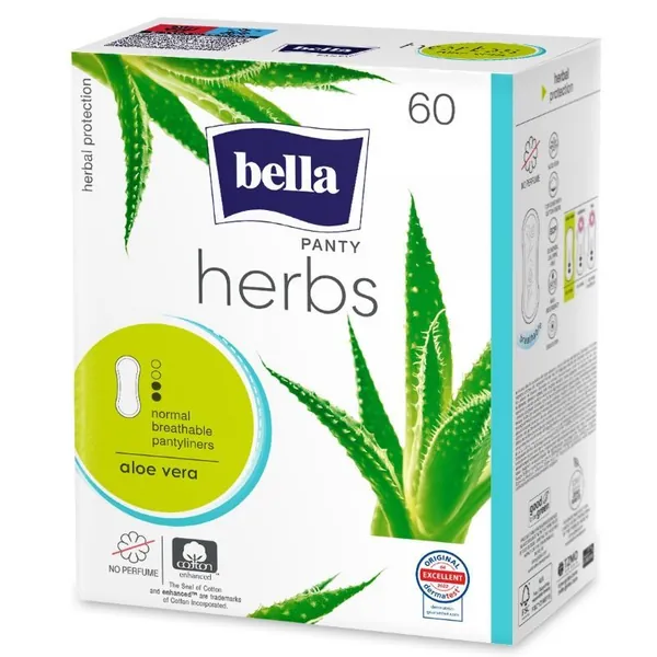 Higijenski ulošci BELLA Herbs dnevni aloe vera 60kom