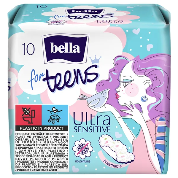 Higijenski ulošci BELLA Teens Sensitiv10/1