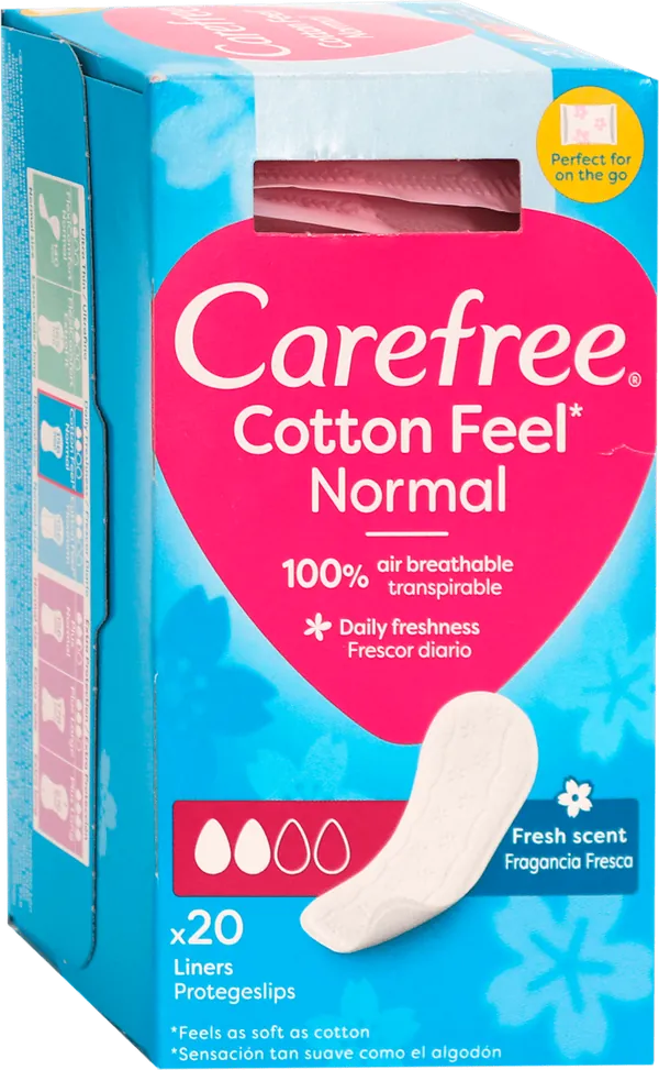 Higijenski ulošci CAREFREE Cotton feel normal 20kom