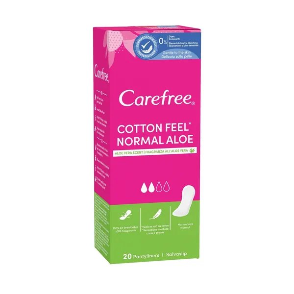 Higijenski ulošci CAREFREE PL Aloe Vera 20/1
