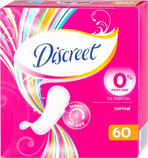 Higijenski ulošci DISCREET dnevni Normal+ 60kom
