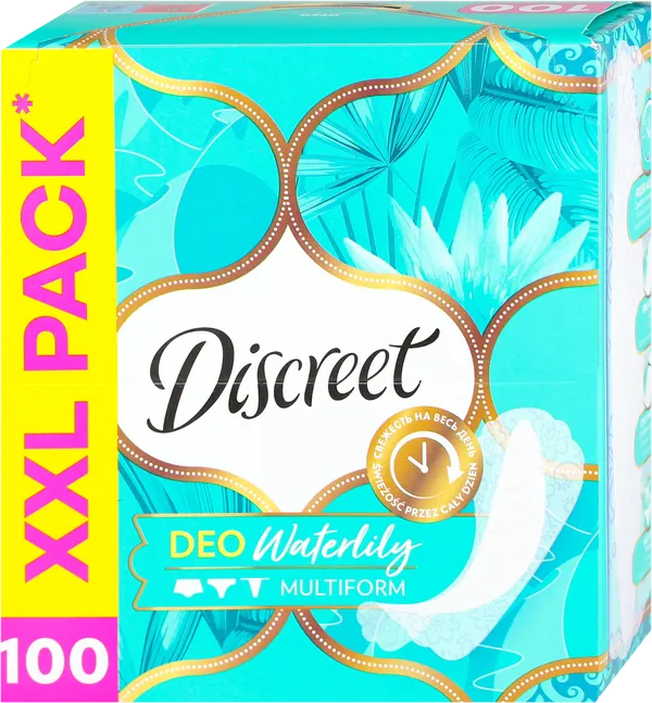 Higijenski ulošci DISCREET Multiform Waterlily dnevni 100kom
