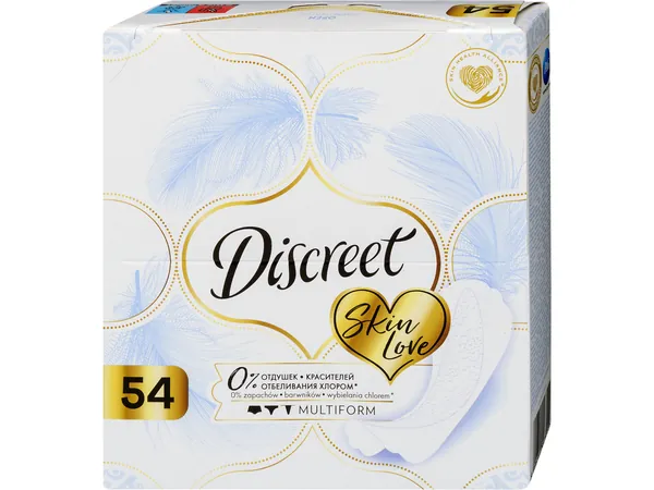 Higijenski ulošci DISCREET Skin Love 54kom