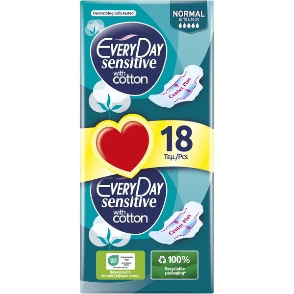 Higijenski ulošci EVERY DAY sensitive normal 18kom