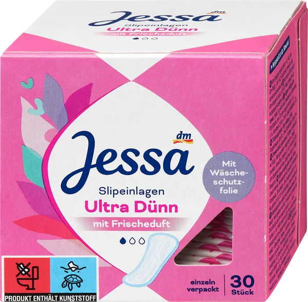 Higijenski ulošci JESSA dnevni sa zaštitnom folijom ultra tanki 30kom