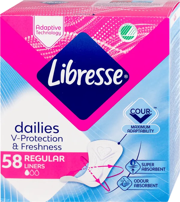 Higijenski ulošci LIBRESSE dnevni Normal 50PL