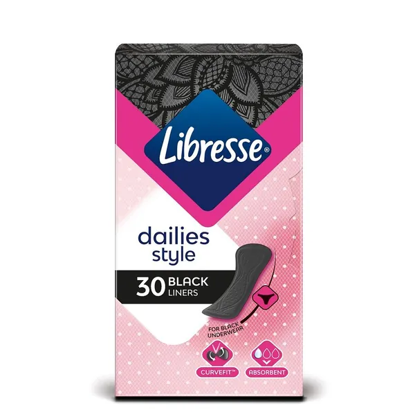 Higijenski ulošci LIBRESSE dnevni normal black 30kom