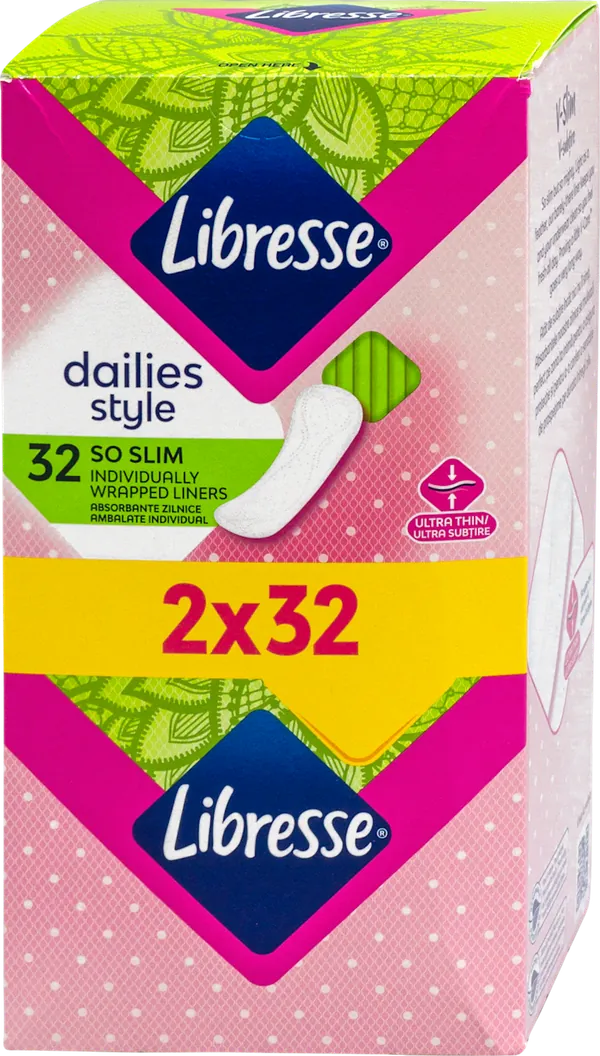 Higijenski ulošci LIBRESSE dnevni So Slim 2x32