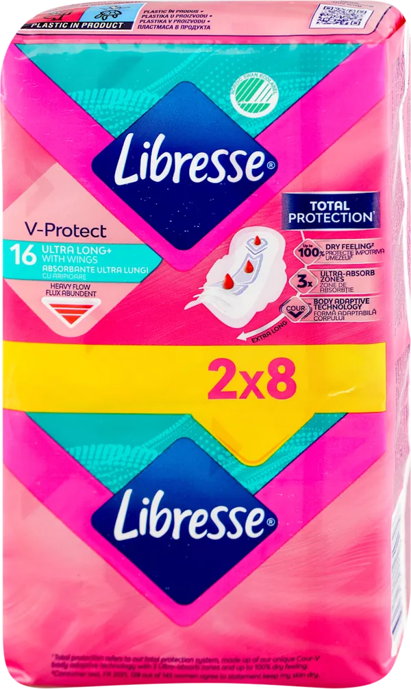 Higijenski ulošci LIBRESSE Invisible Super 16/1
