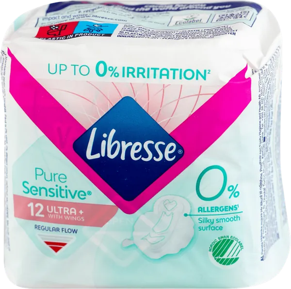 Higijenski ulošci LIBRESSE pure sensitive normal 12kom