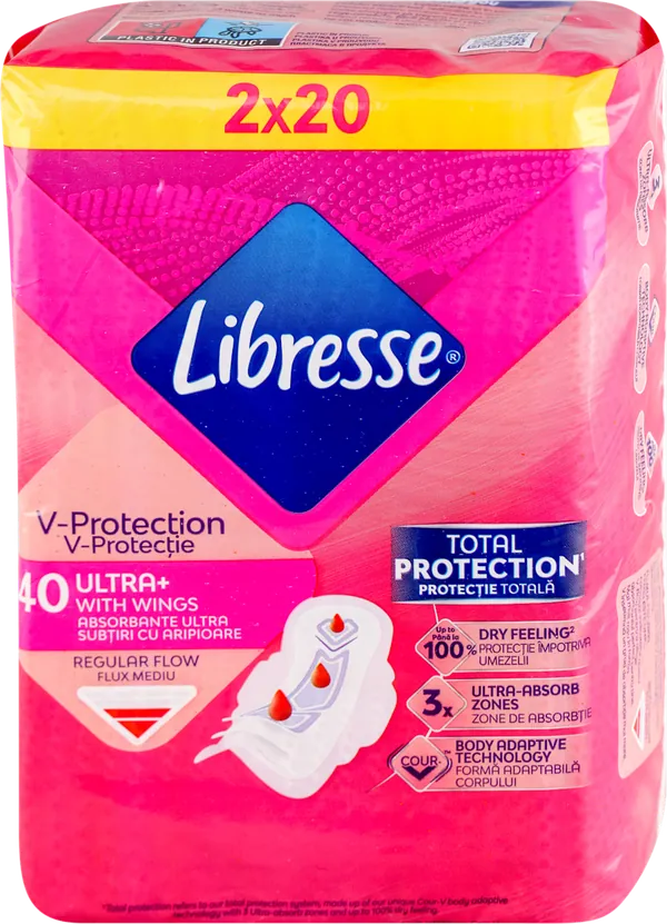 Higijenski ulošci LIBRESSE Ultra Normal 40