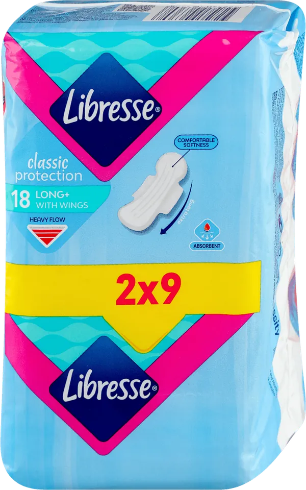 Higijenski ulošci LIBRESSE ultra super clip duo 18/1