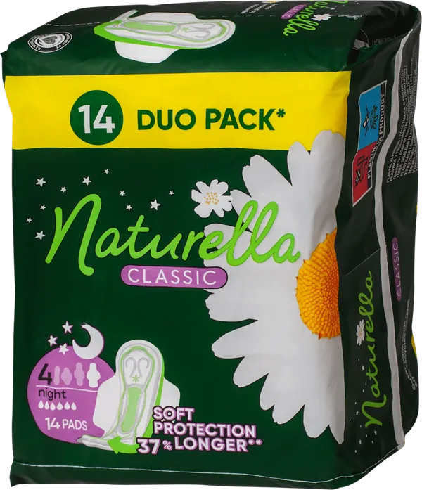 Higijenski ulošci NATURELLA Thick Night Duo 14 kom