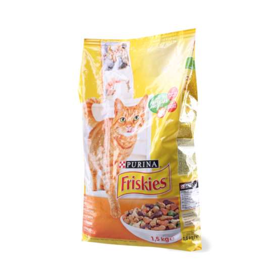 Hrana za mačke FRISKIES briketi piletina 1.5kg